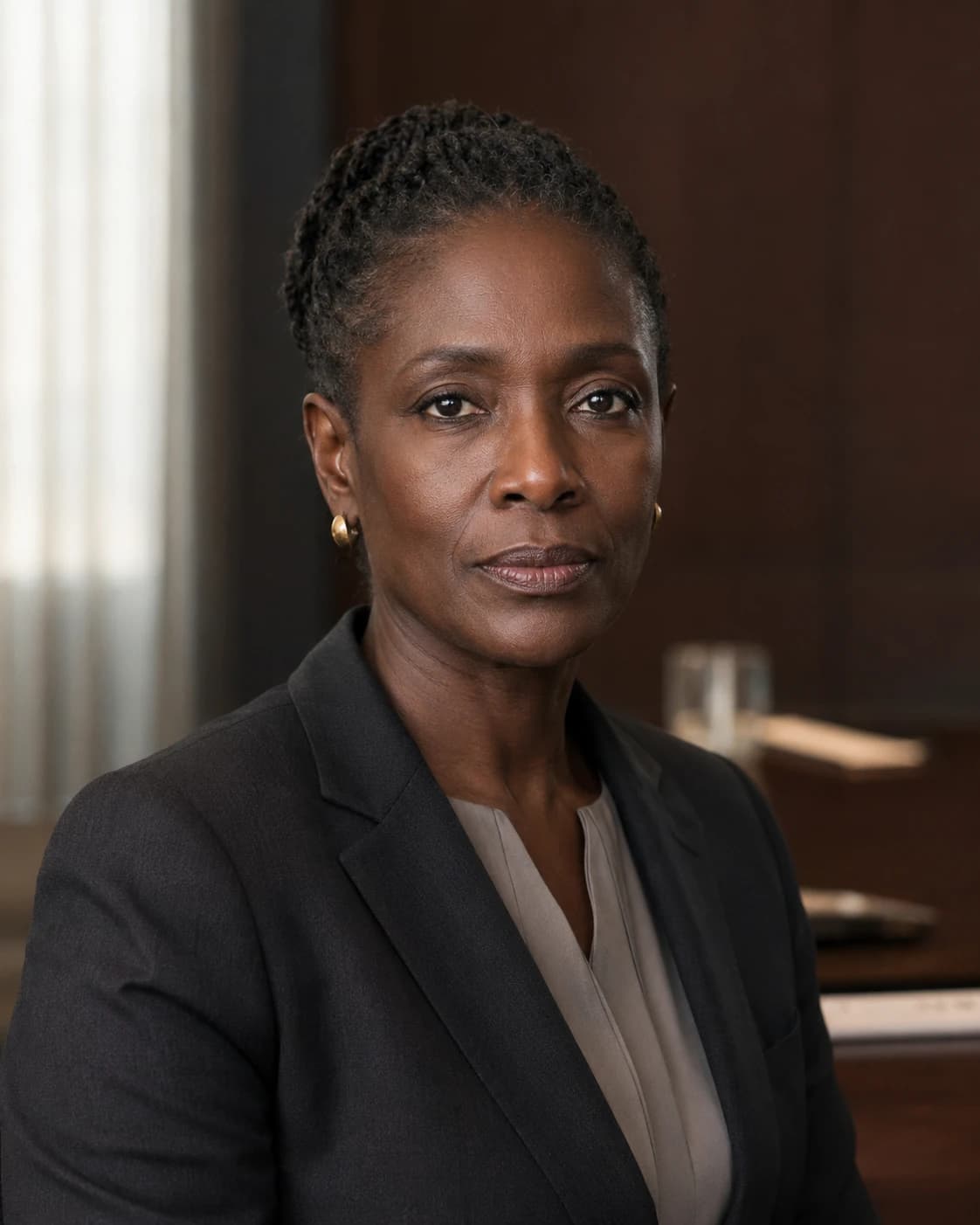 Portrait de Dr Kadiatou Diallo, directrice des normes, des risques et de la réputation de L’Incidence.
