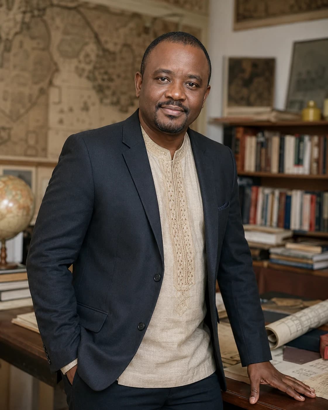 Portrait de Koffi Amani, journaliste scientifique spécialisé en histoire des sciences à L’Incidence.