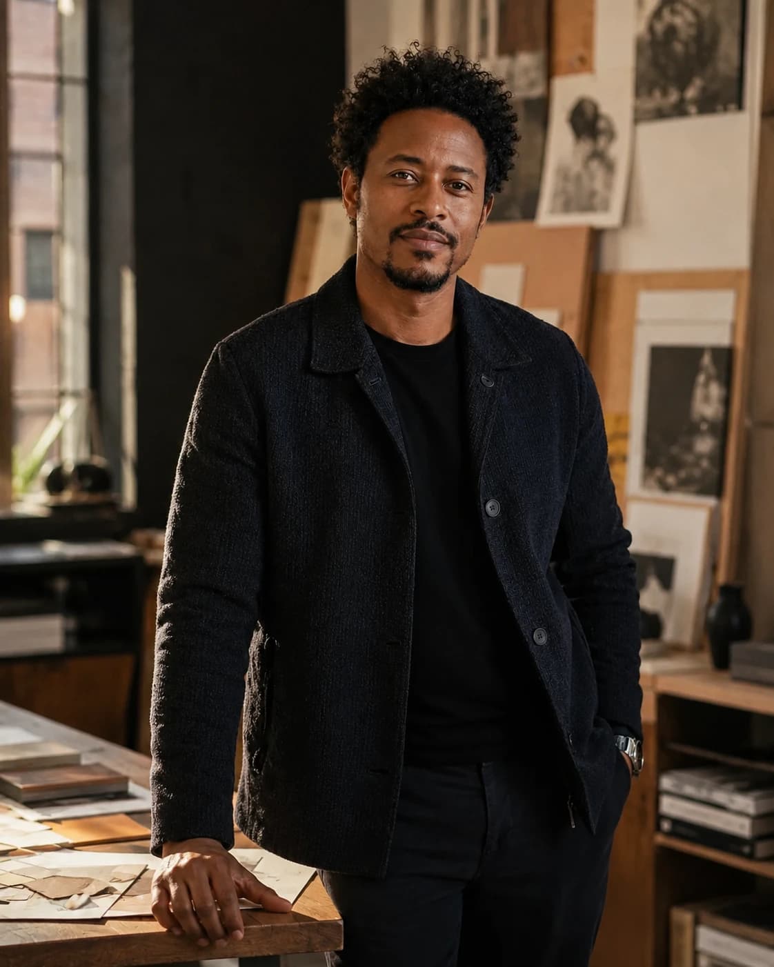 Portrait de M. Koffi N’Guessan, directeur artistique de L’Incidence.