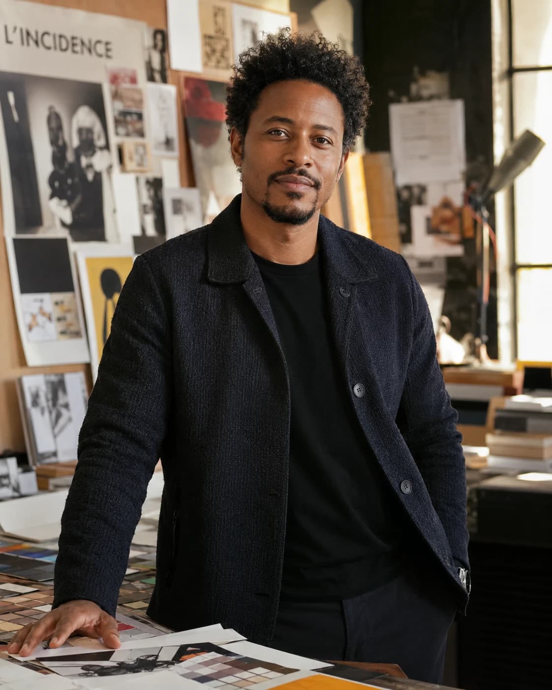 Portrait de M. Koffi N’Guessan, directeur artistique de L’Incidence.