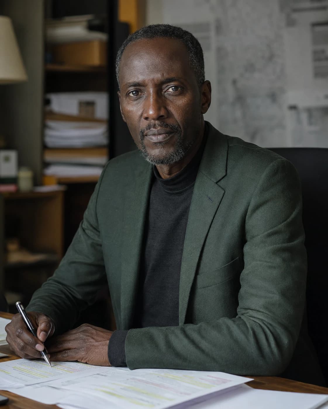 Portrait de Dr Salif Camara, auditeur scientifique indépendant de L’Incidence.