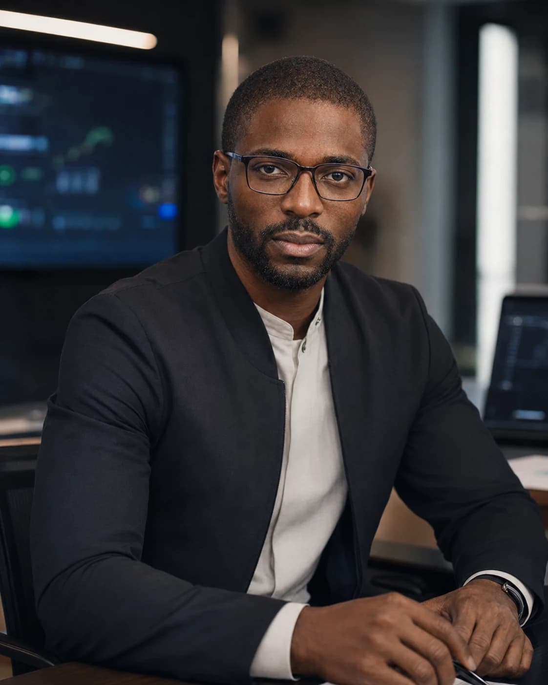 Portrait de M. Yao Kouassi, directeur des opérations et de la technologie de L’Incidence.
