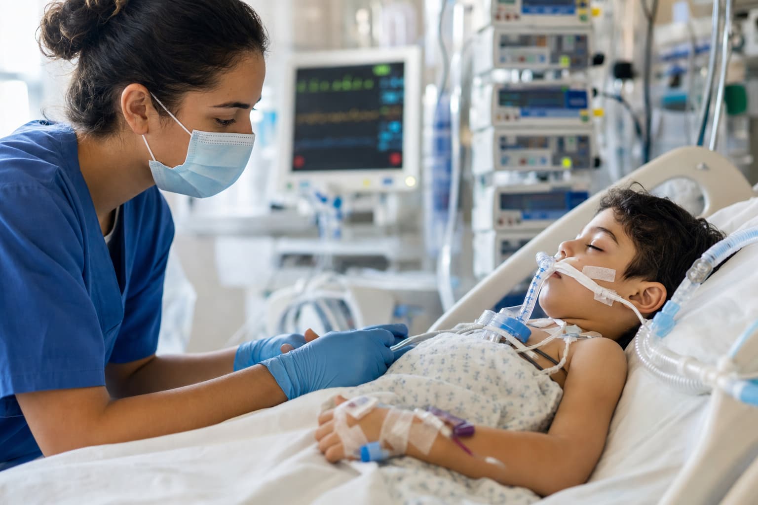 Illustration de l’article « Des infections silencieuses menacent les enfants en réanimation »